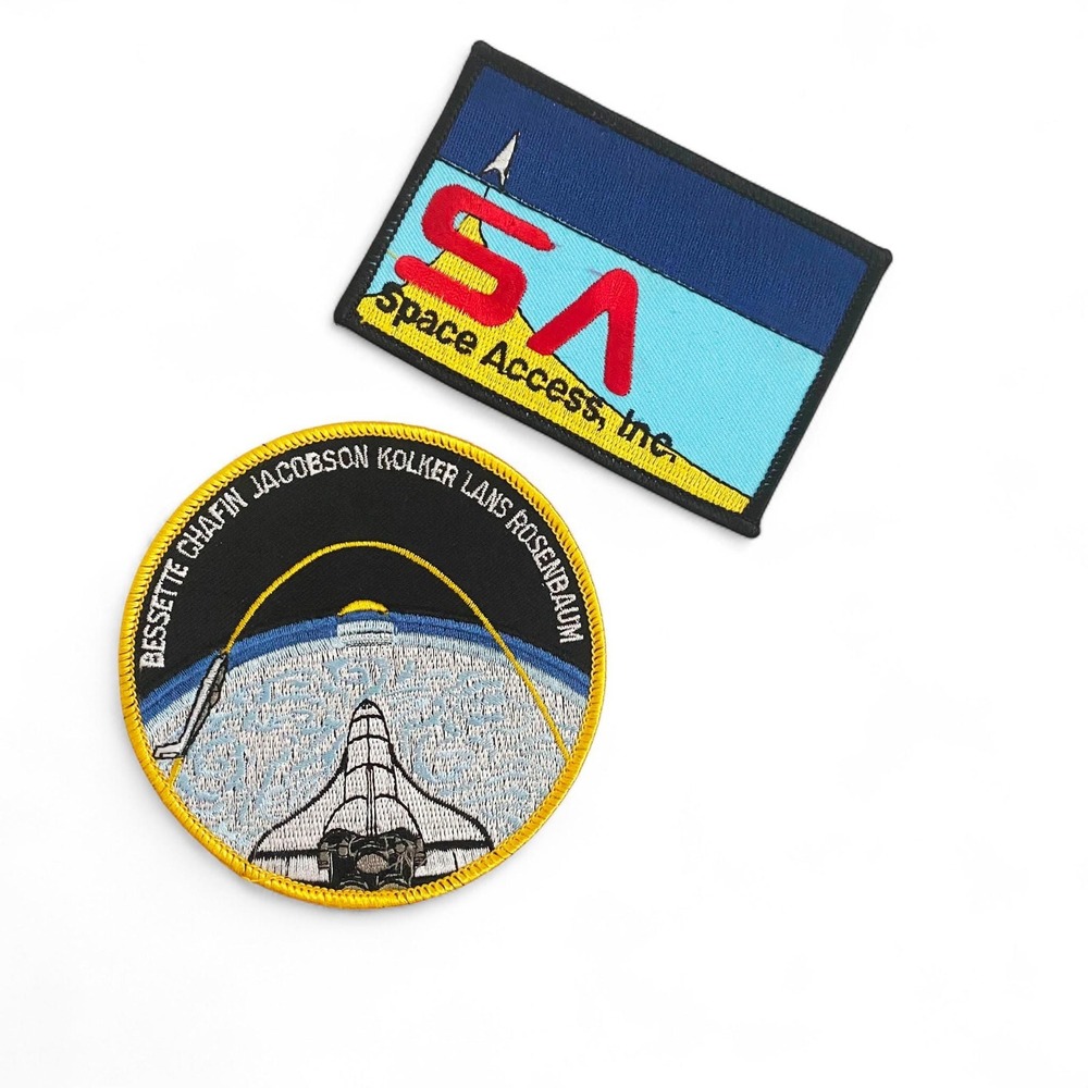 Vintage NASA Space Shuttle & Space Access Inc. Patches (Late 80s/Early 90s)